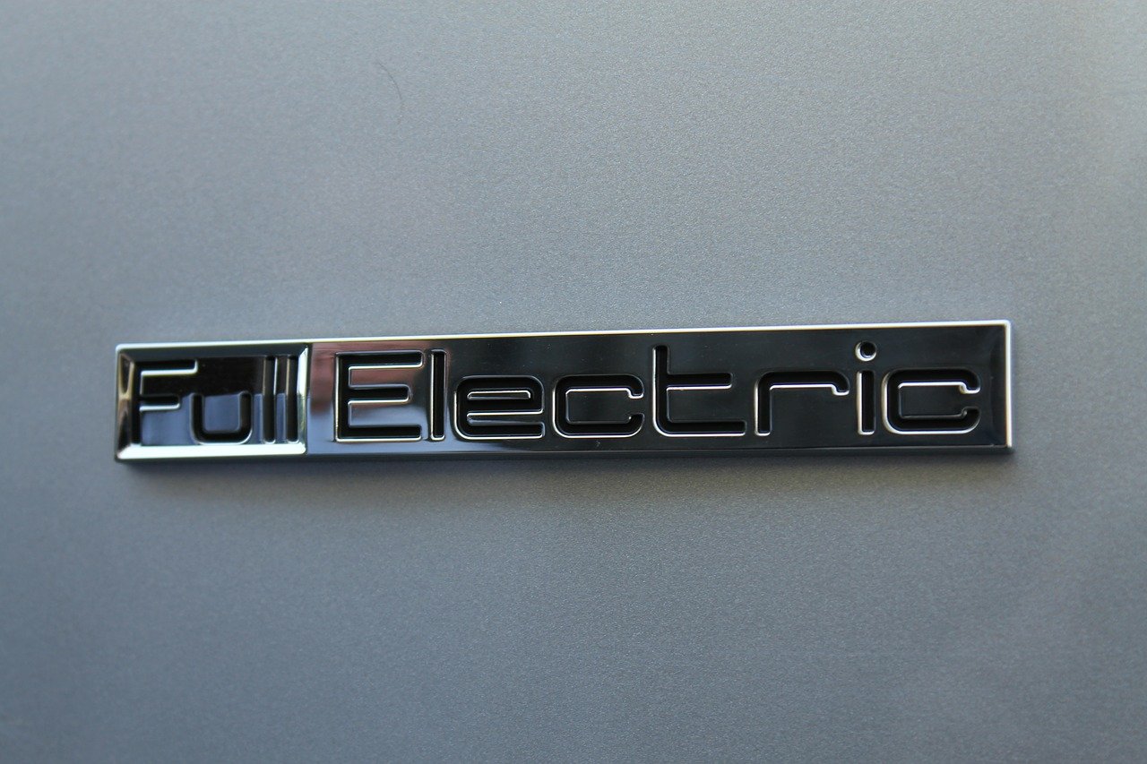 full-electric car plate